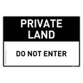 Private Land - Do Not Enter