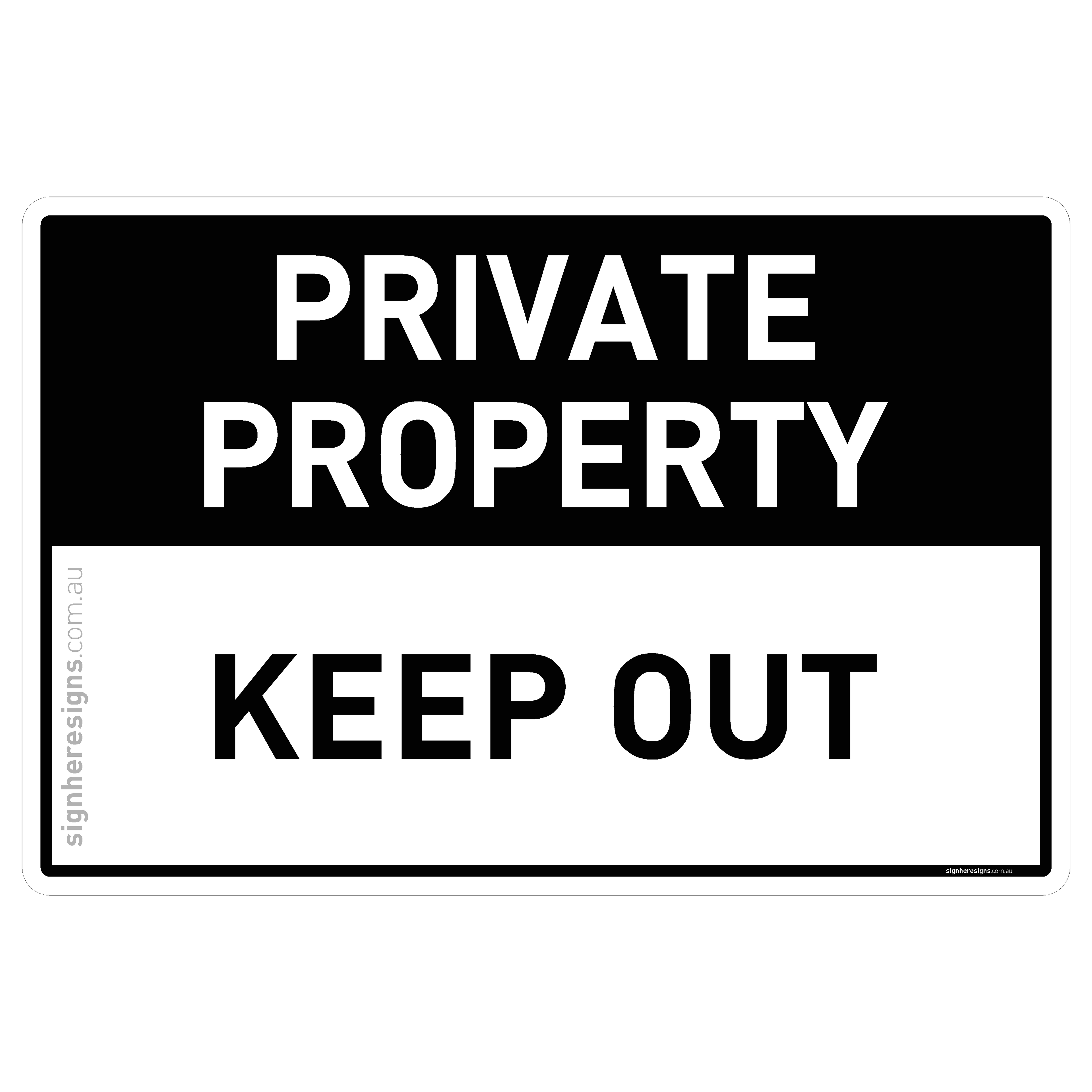Private Property - Keep Out