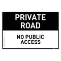 Private Road - No Public Access