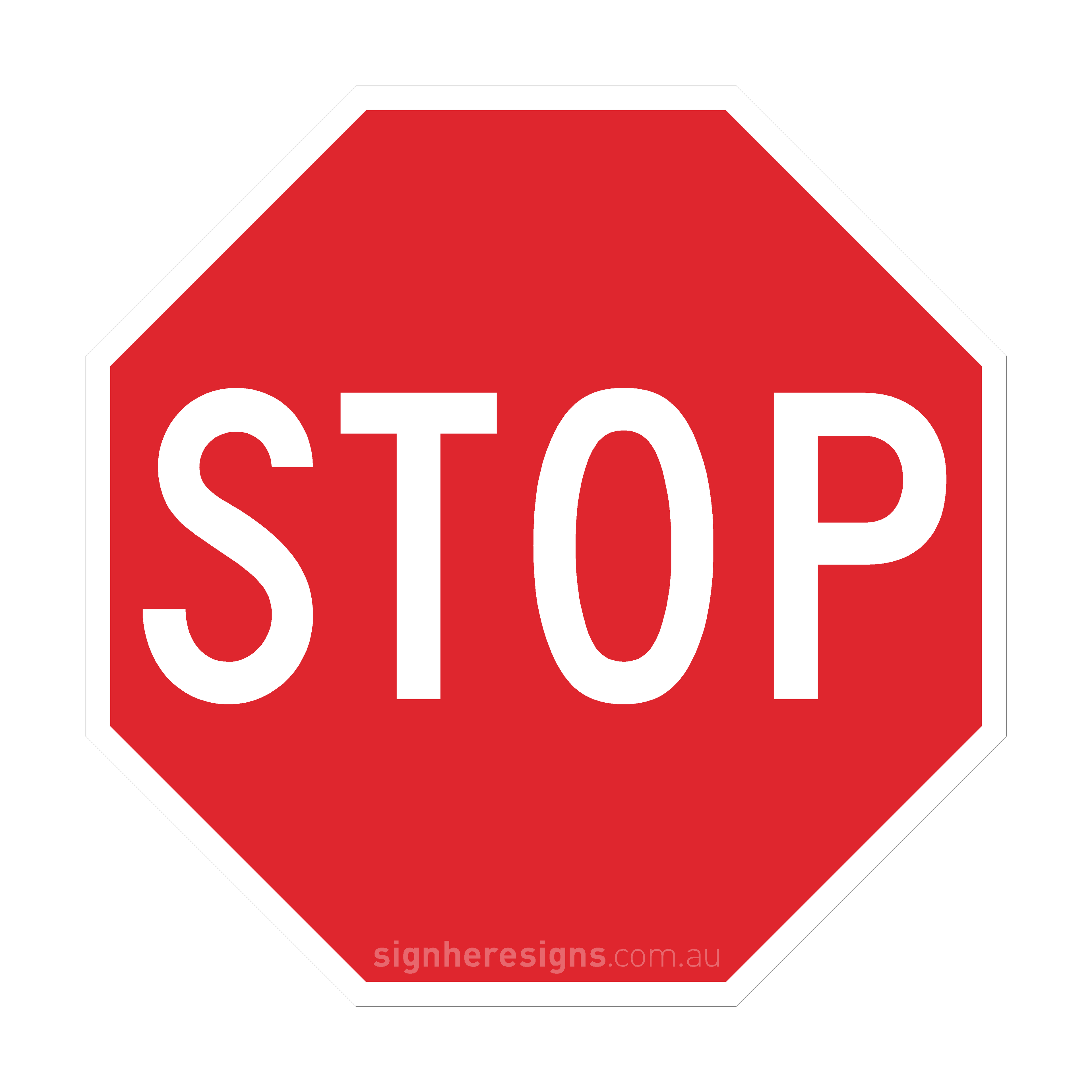 R1-1 Stop - Traffic Sign