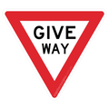 R1-2 Give Way - Traffic Sign