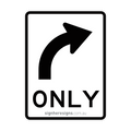 R2-14(R) All Traffic Turn Right - Traffic Sign