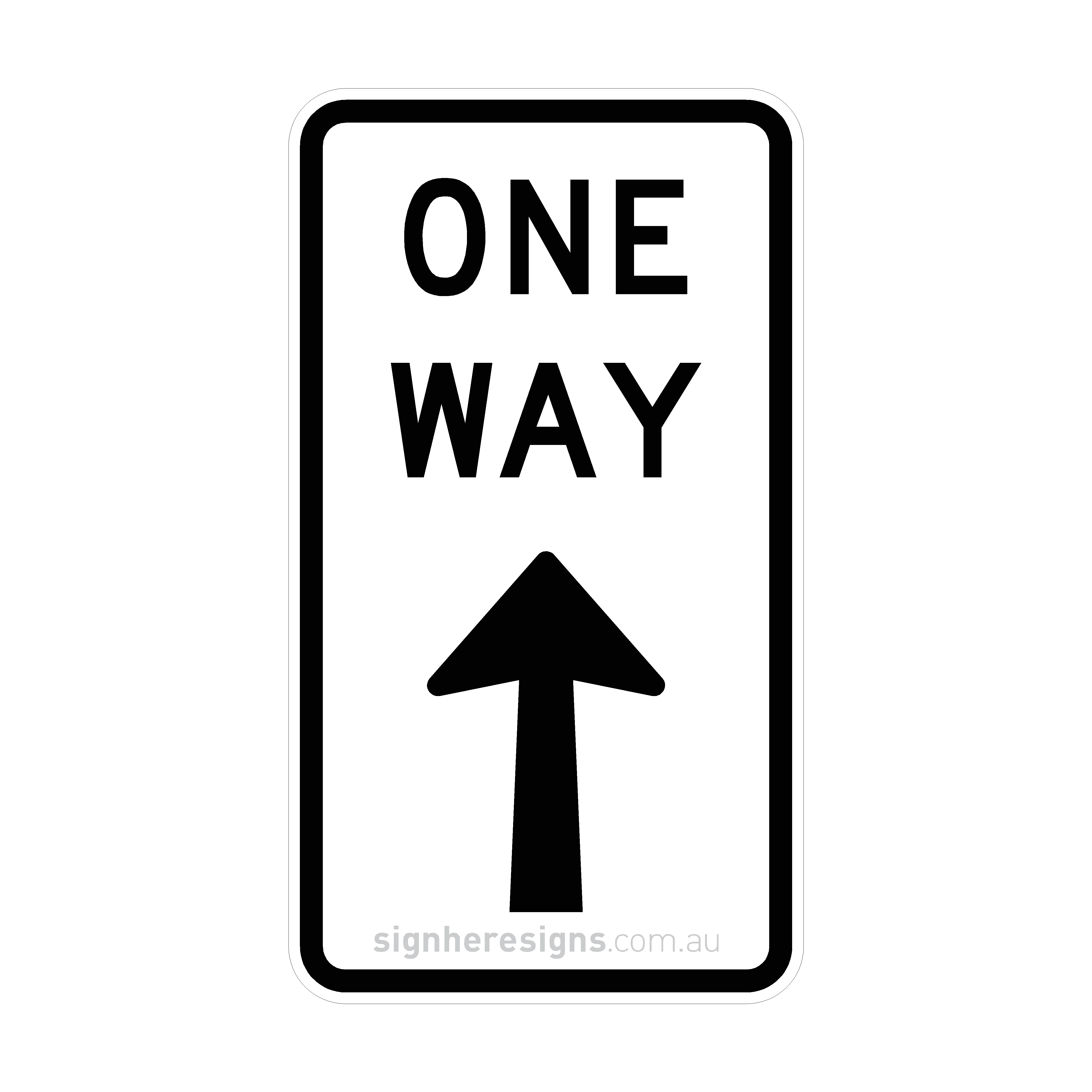 Direction Sign R2 R2-17 One Way Sign | Buy Online | Sign Here Signs