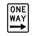R2-2(R) One Way Right - Traffic Sign