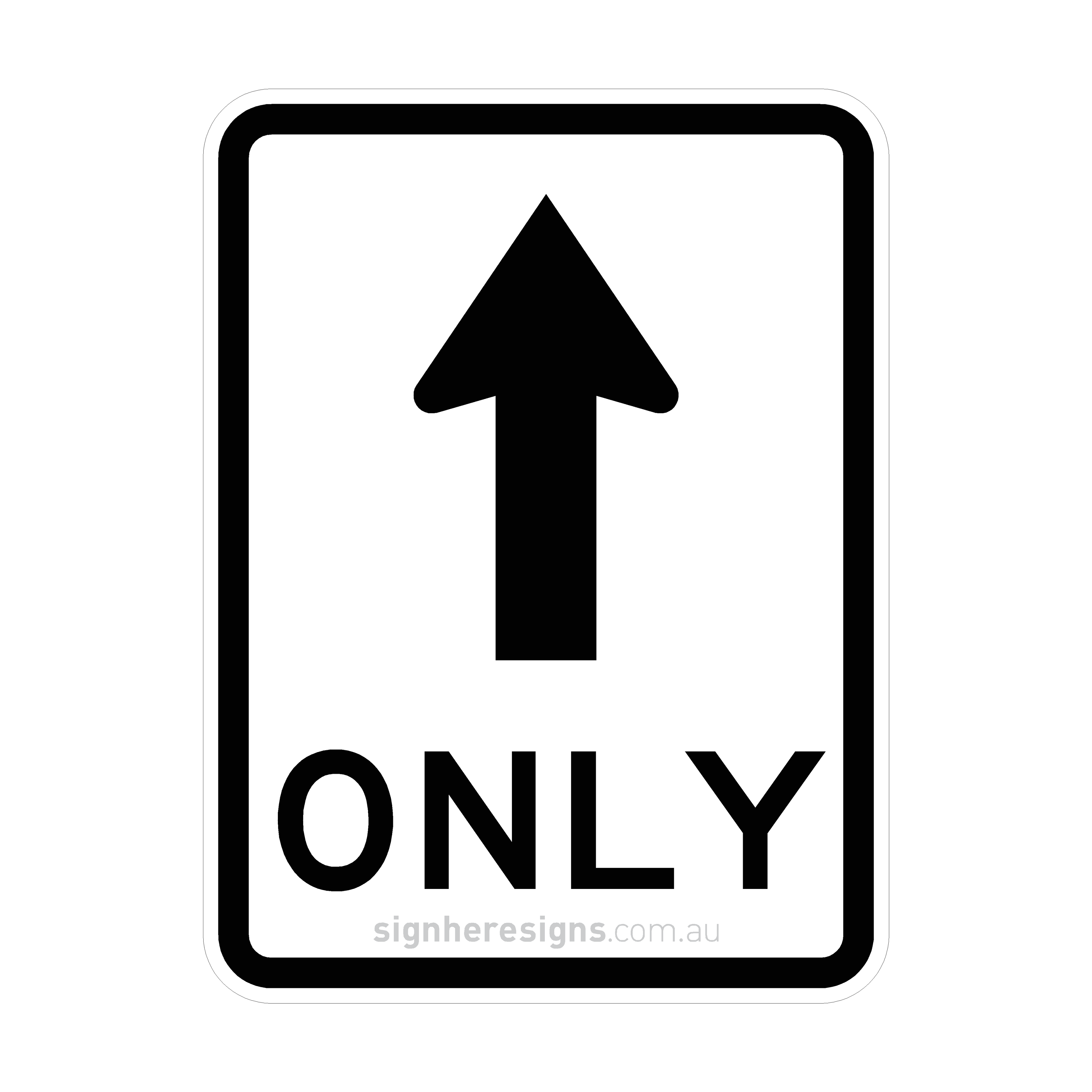 R2-7 No Turns - Traffic Sign