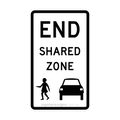 R4-5 End Shared Zone - Traffic Sign