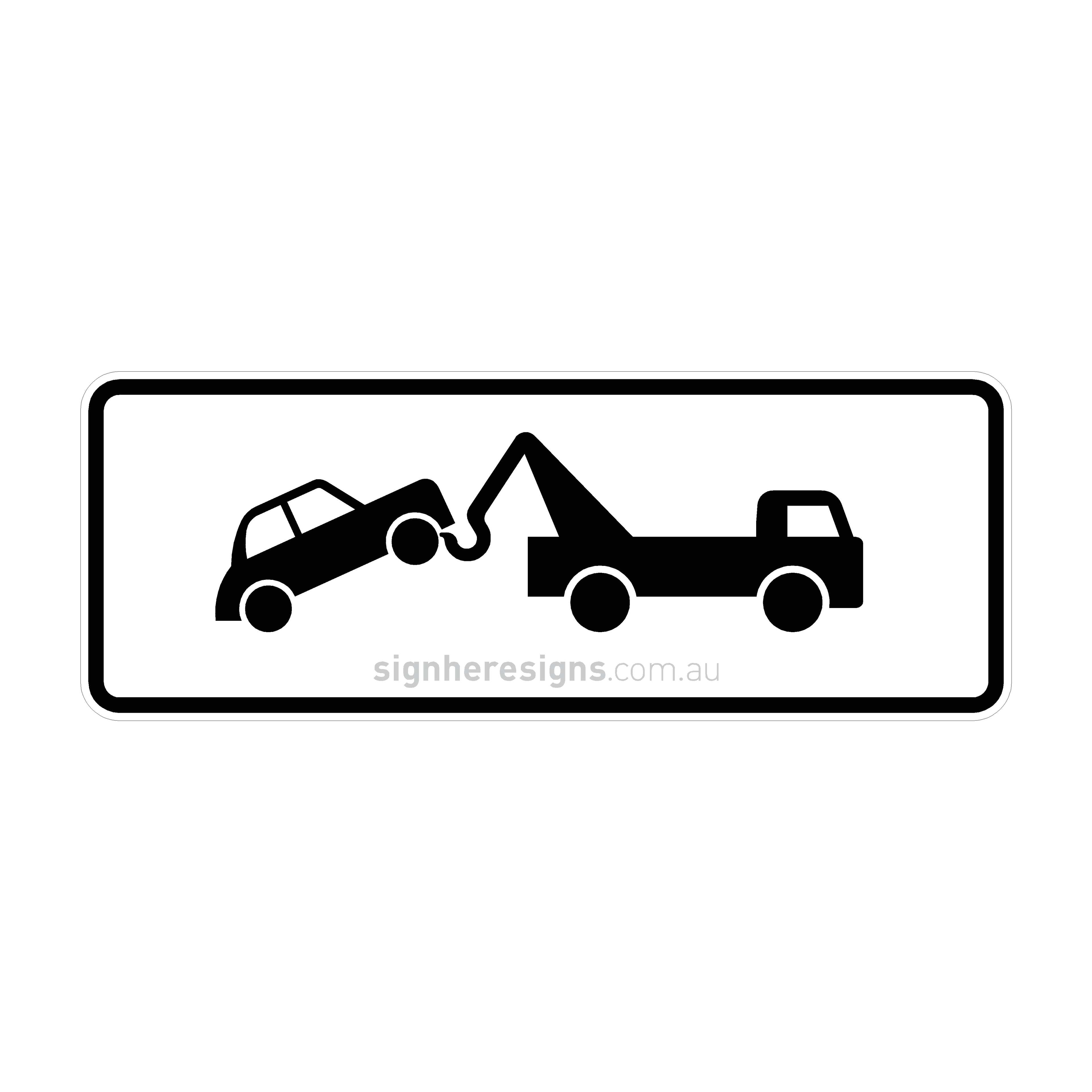 R5-39 Tow Away - Traffic Sign