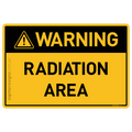 Radiation Area - Warning