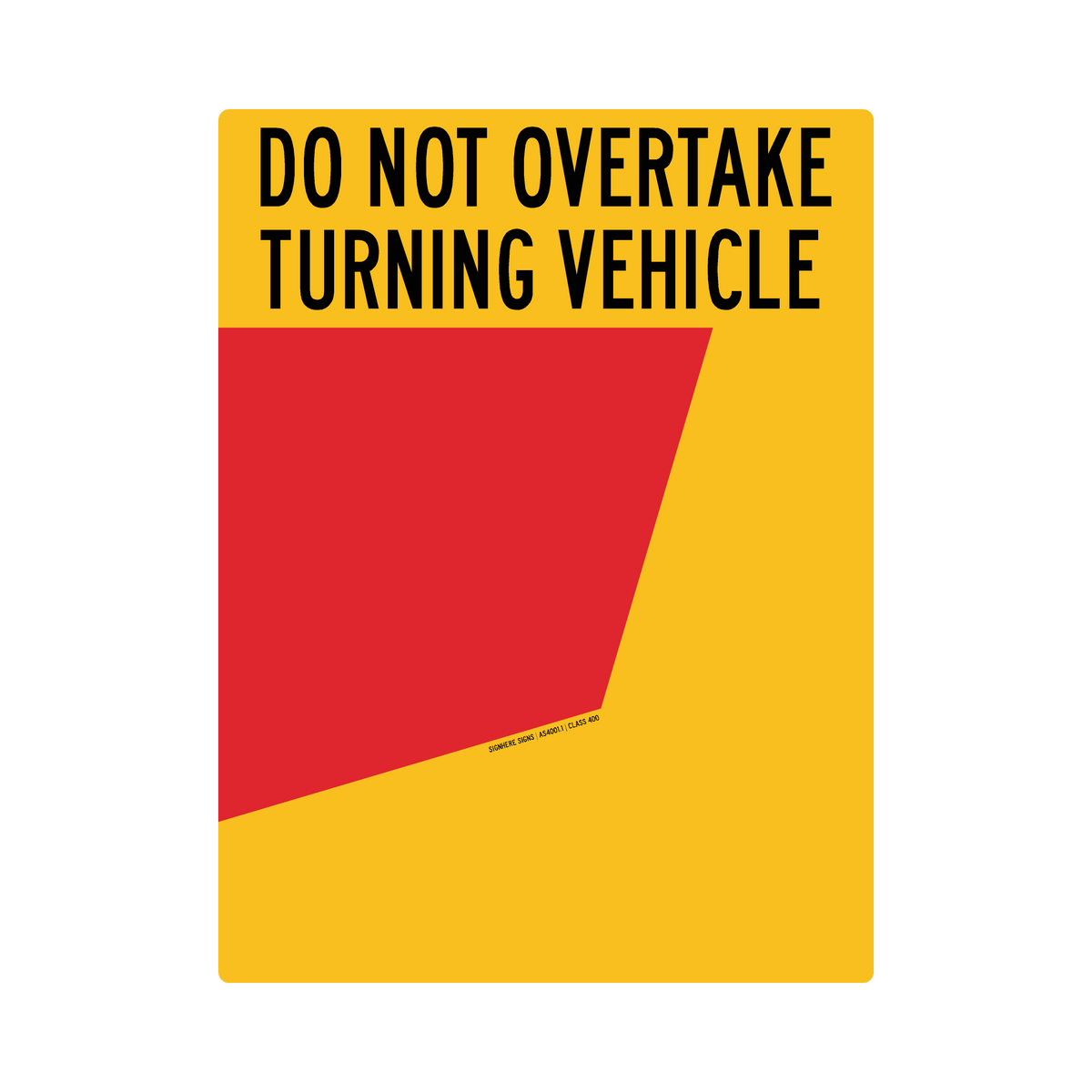 Rear Marking Plate - Category 34B