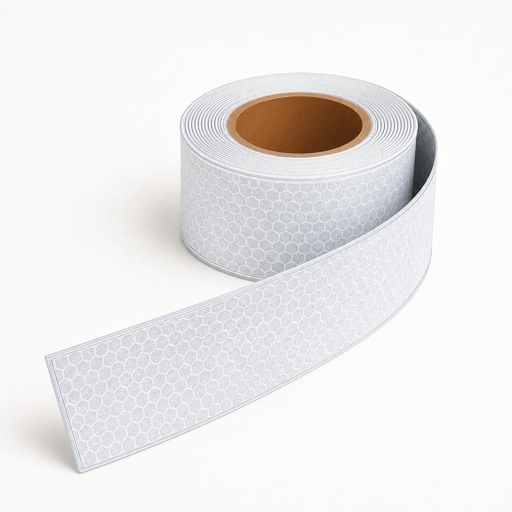 White Class 1X Reflective Tape - Edge Sealed