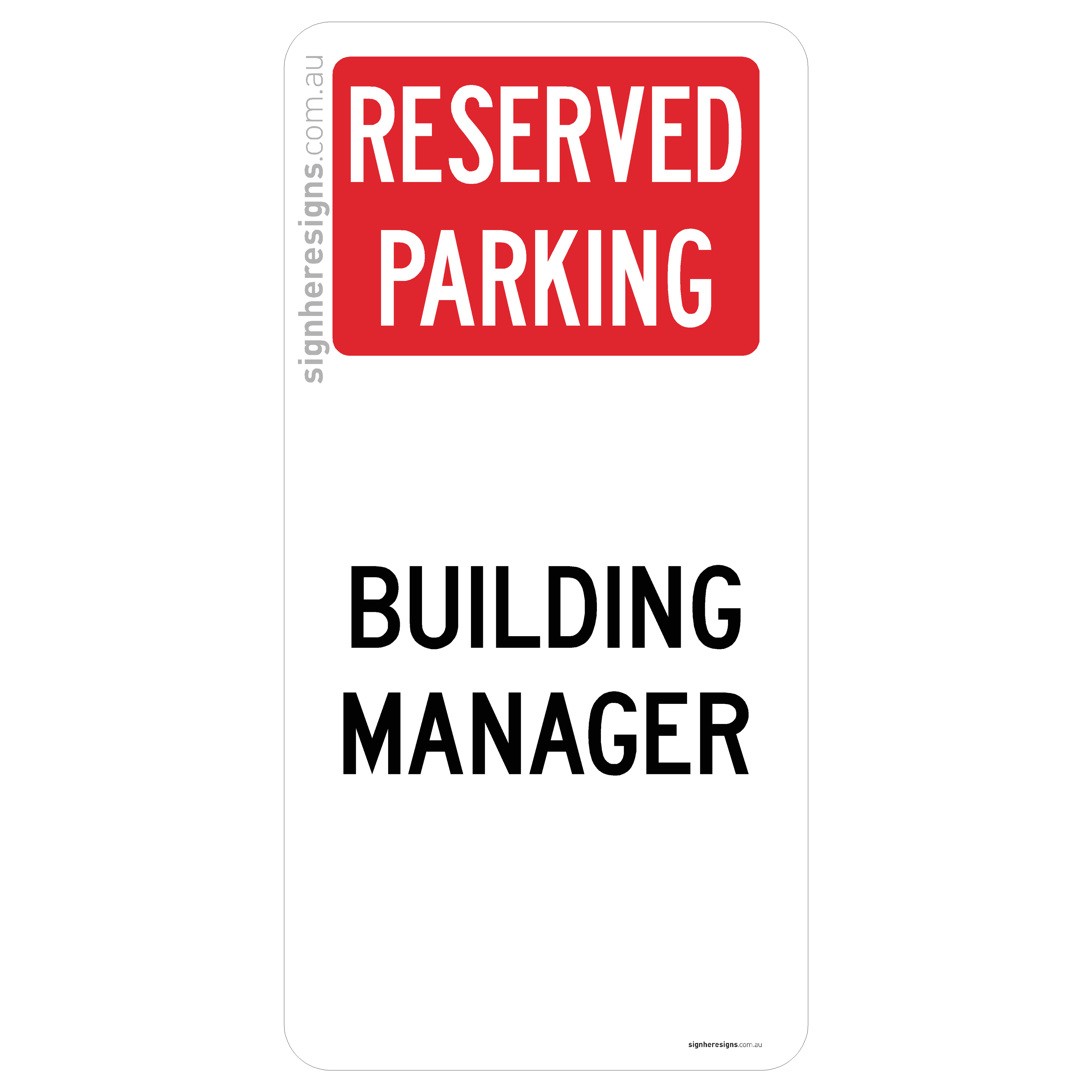 Reserved Parking - Building Manager