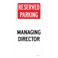 Reserved Parking - Managing Director