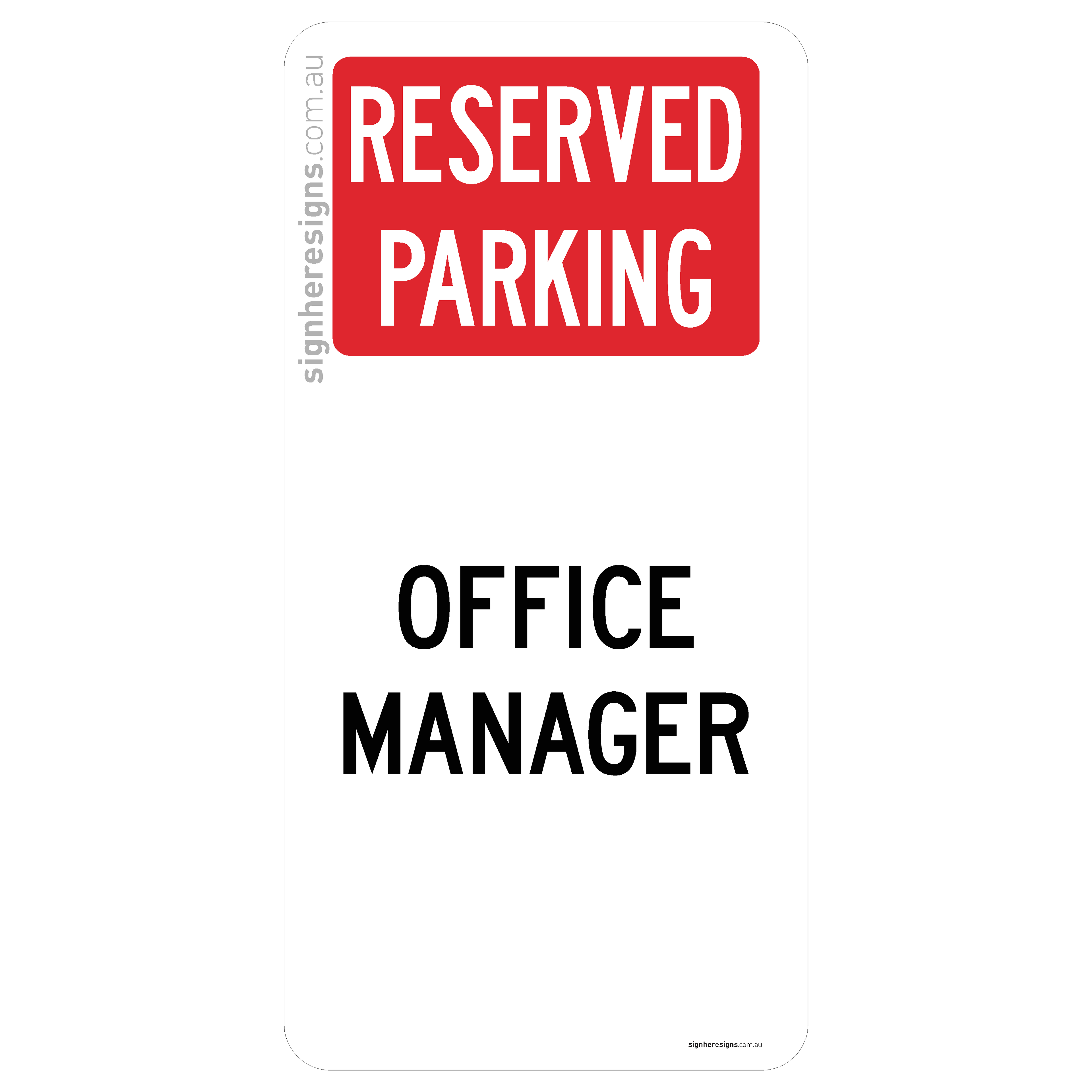 Reserved Parking - Office Manager