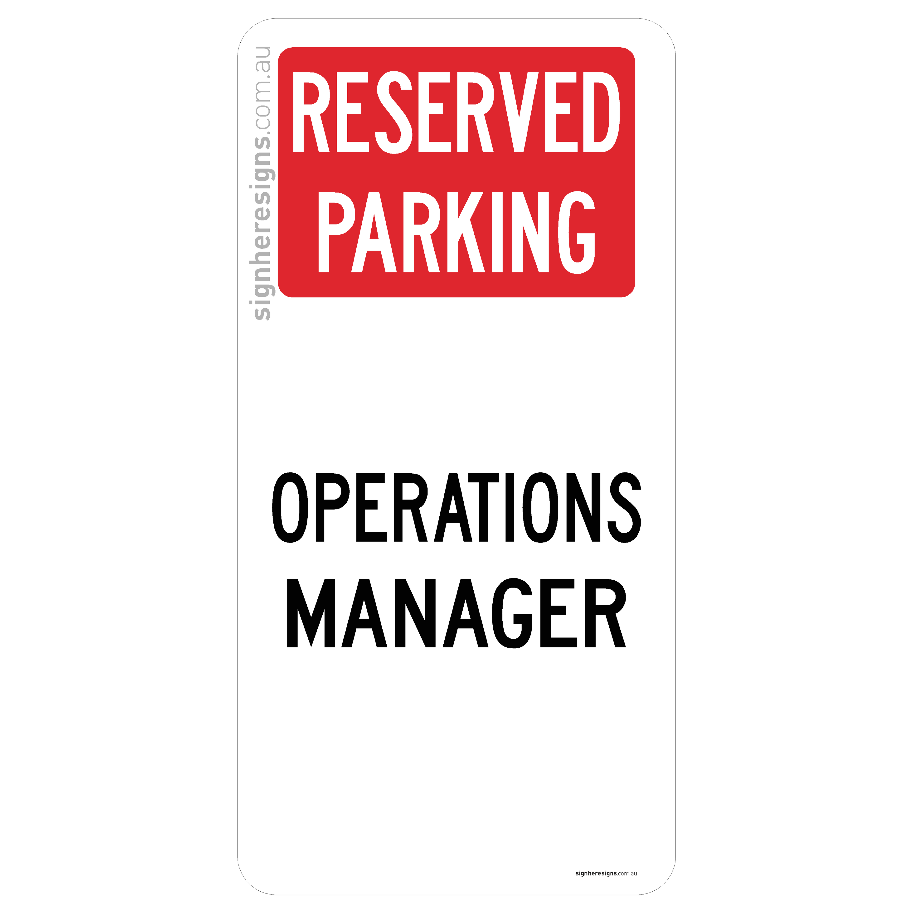 Reserved Parking - Operations Manager
