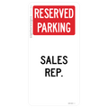 Reserved Parking - Sales Rep.
