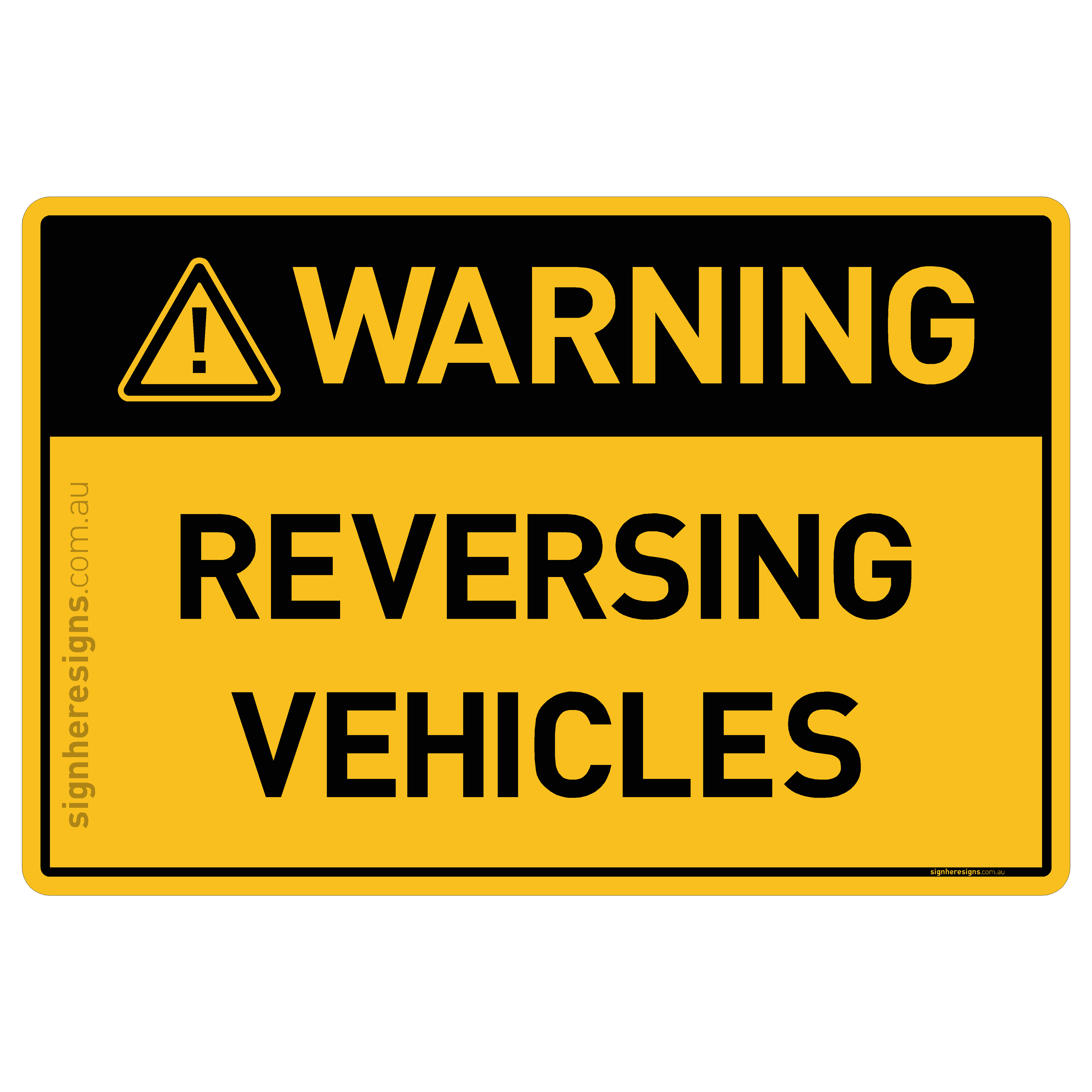 Reversing Vehicles - Warning