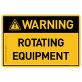 Rotating Equipment - Warning