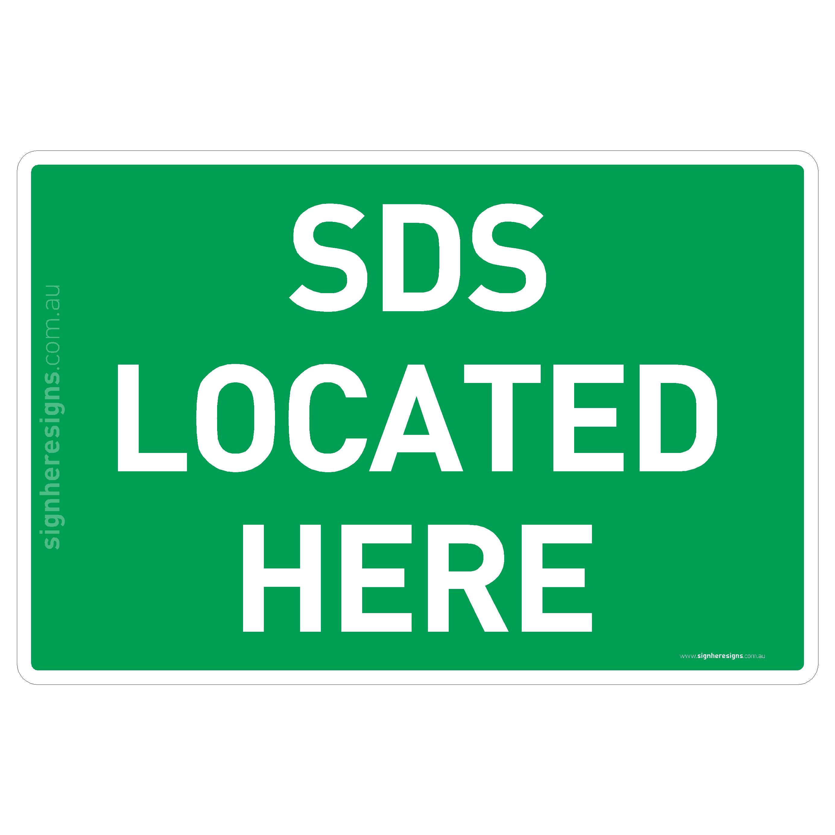 SDS Located Here