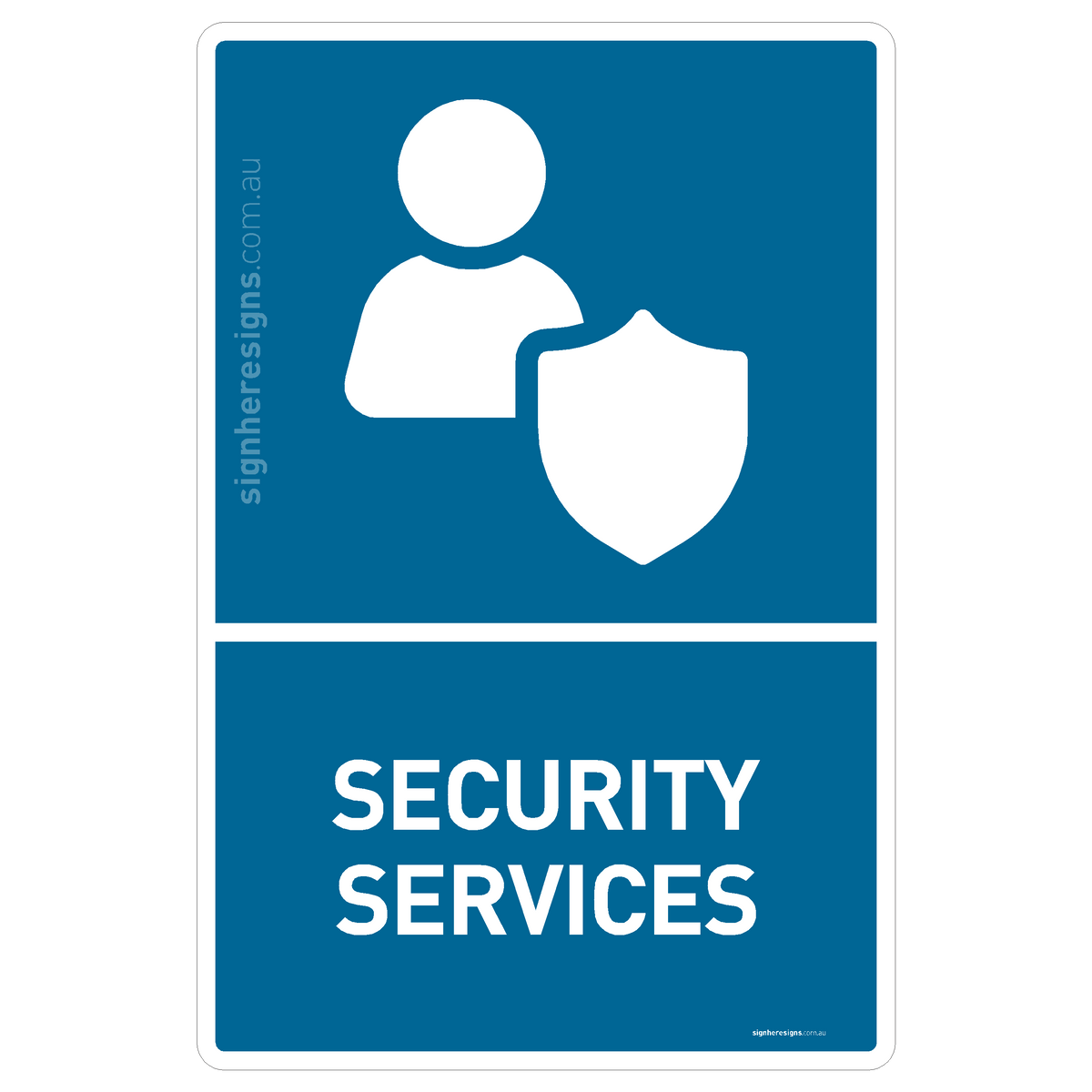 Security Services Sign - Safe Condition Sign – Sign Here Signs