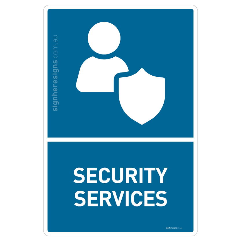 Security Services Sign - Safe Condition Sign – Sign Here Signs