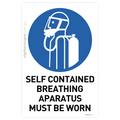 Self Contained Breathing Apparatus Must Be Worn