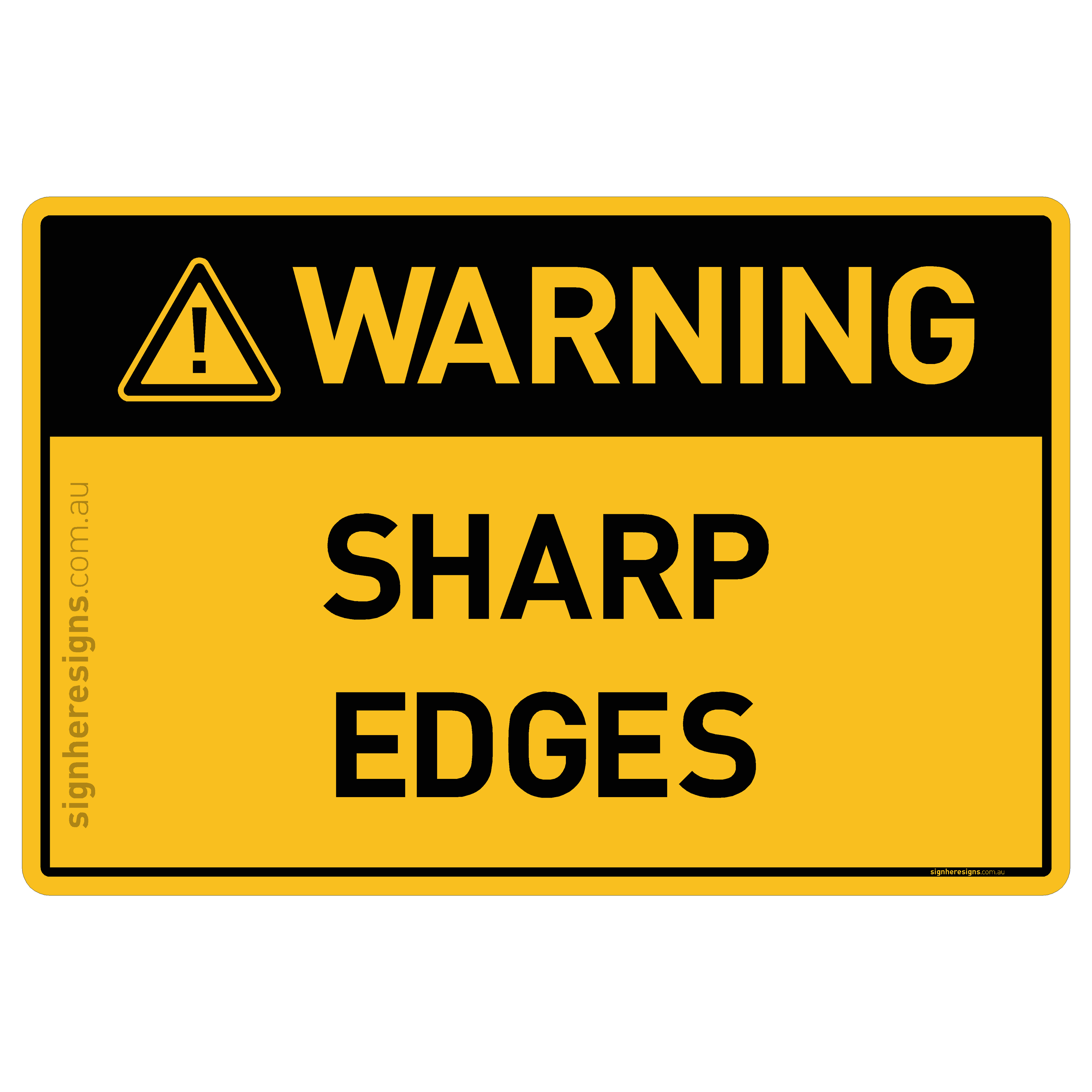 Sharp Edges - Warning