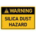 Silica Dust Hazard - Warning