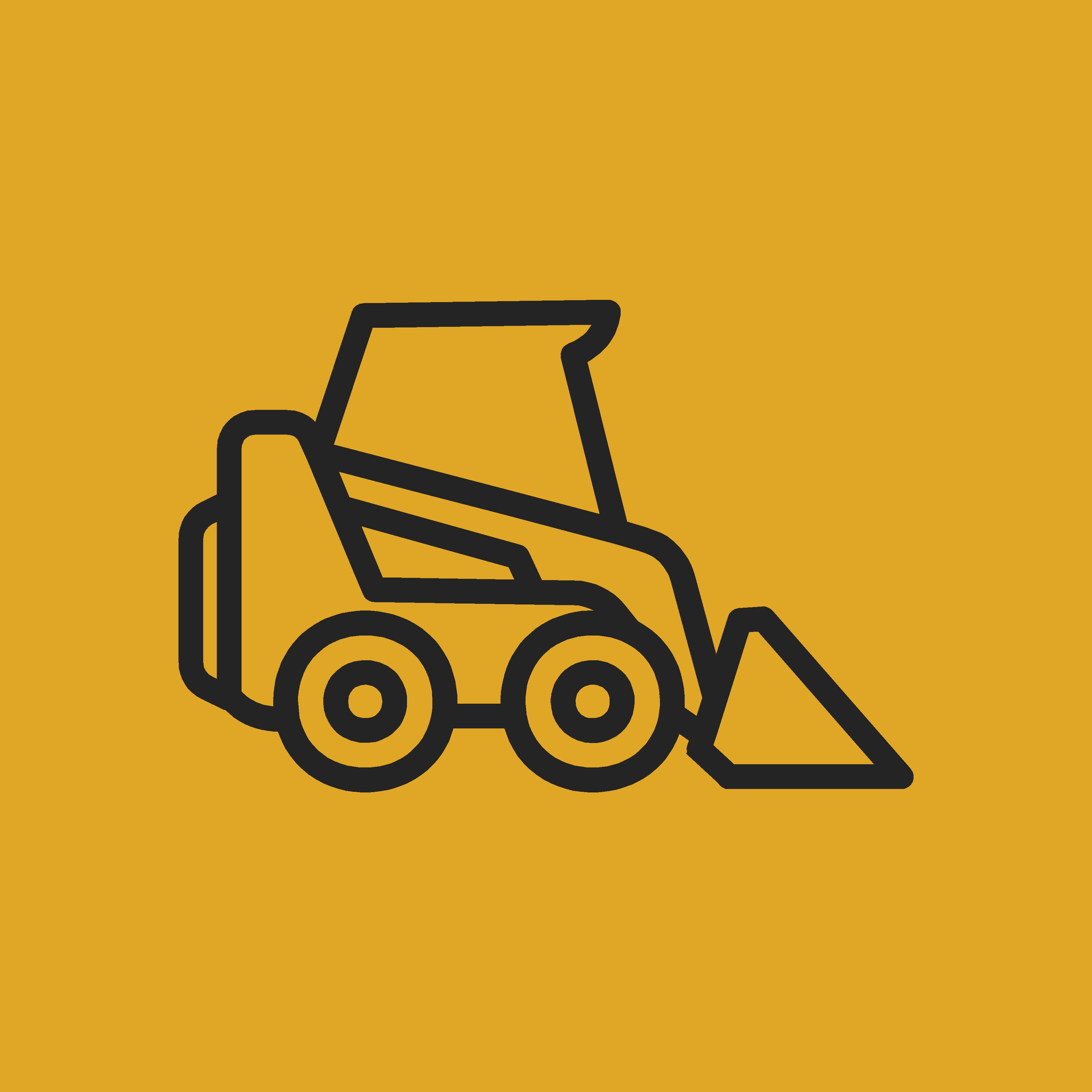 Mine Spec Skid Steer Safety Decal Kit