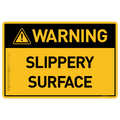 Slippery Surface - Warning
