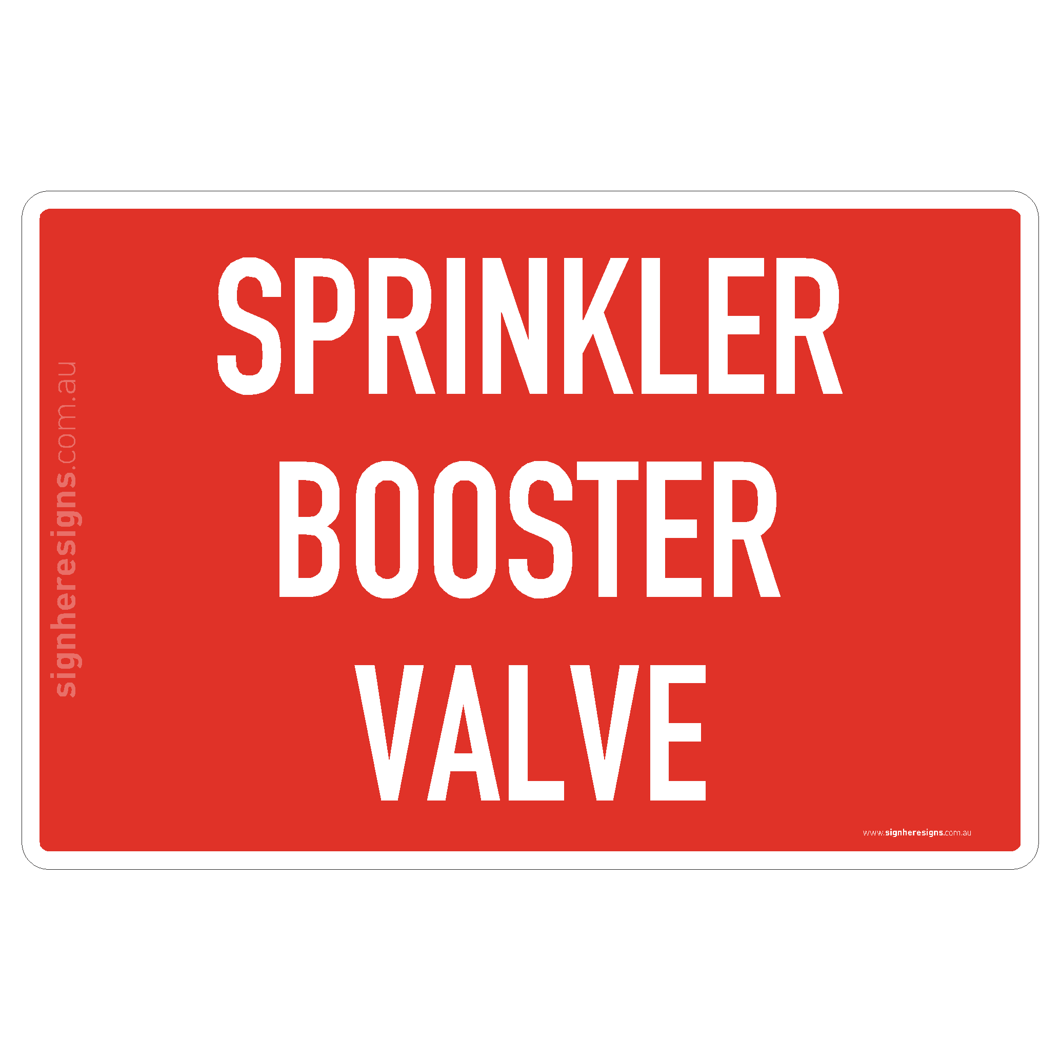 Sprinkler Booster Valve
