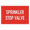 Sprinkler Stop Valve