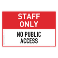 Staff Only - No Public Access