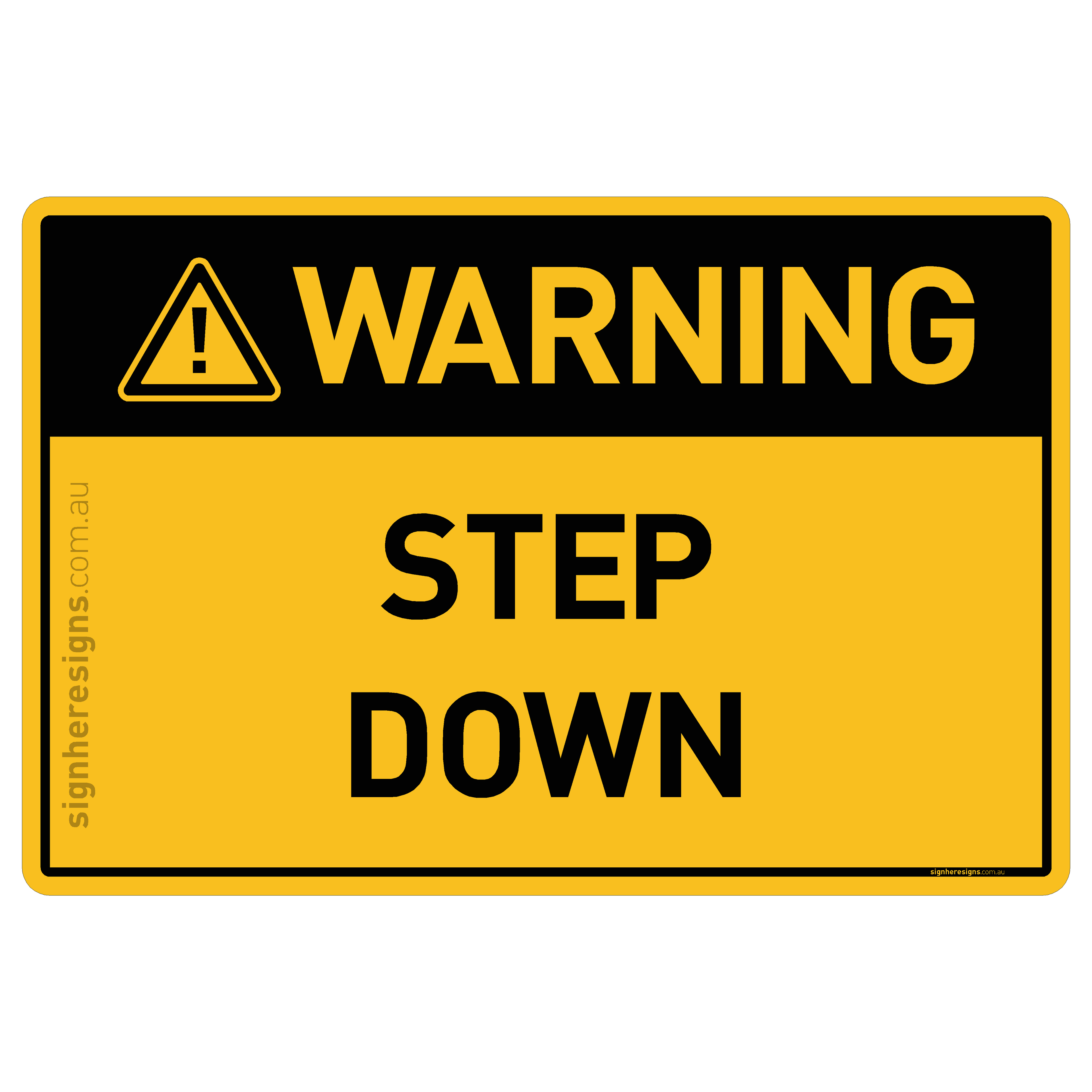 Step Down - Warning