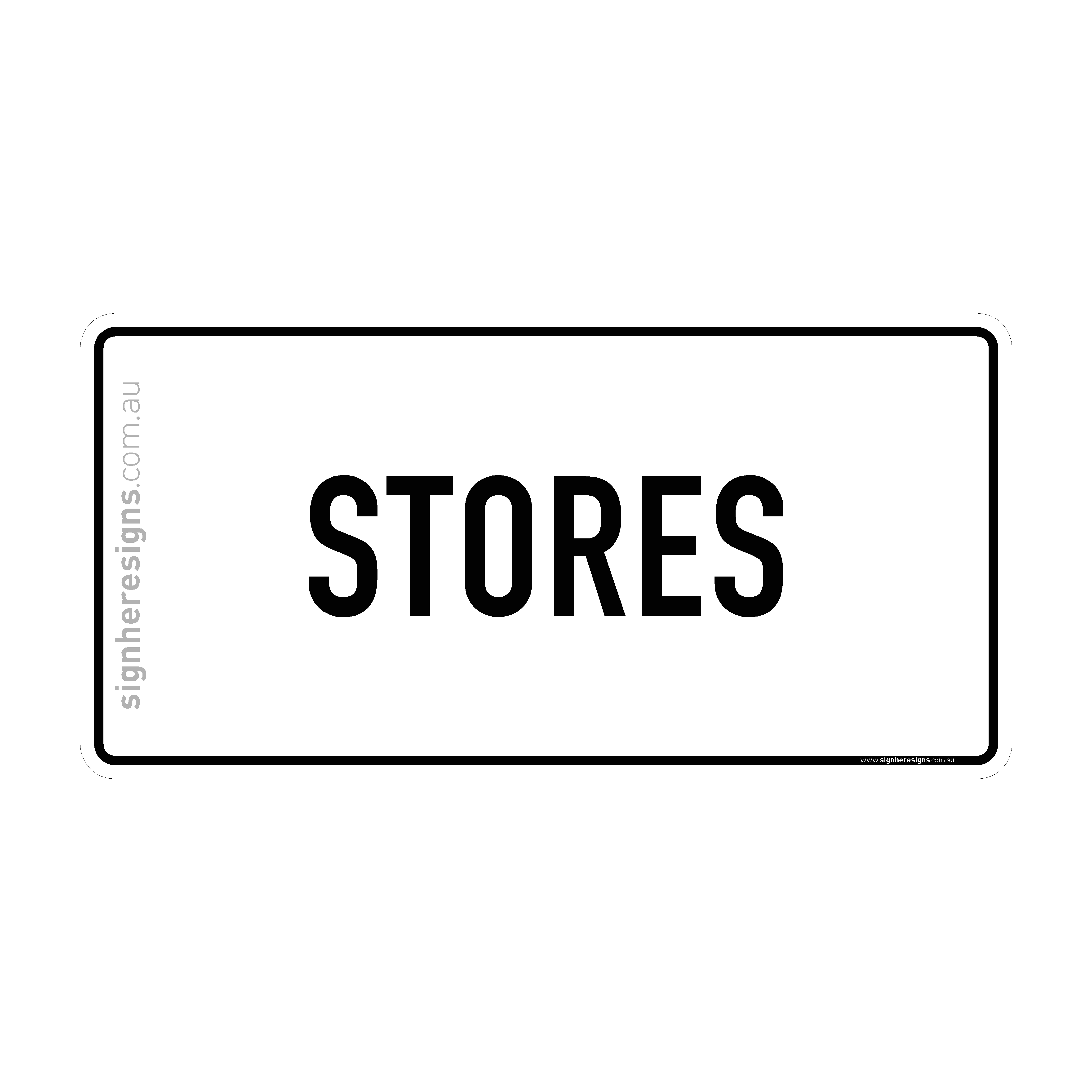Stores Sign - Directional – Sign Here Signs
