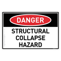 Structural Collapse Hazard - Danger