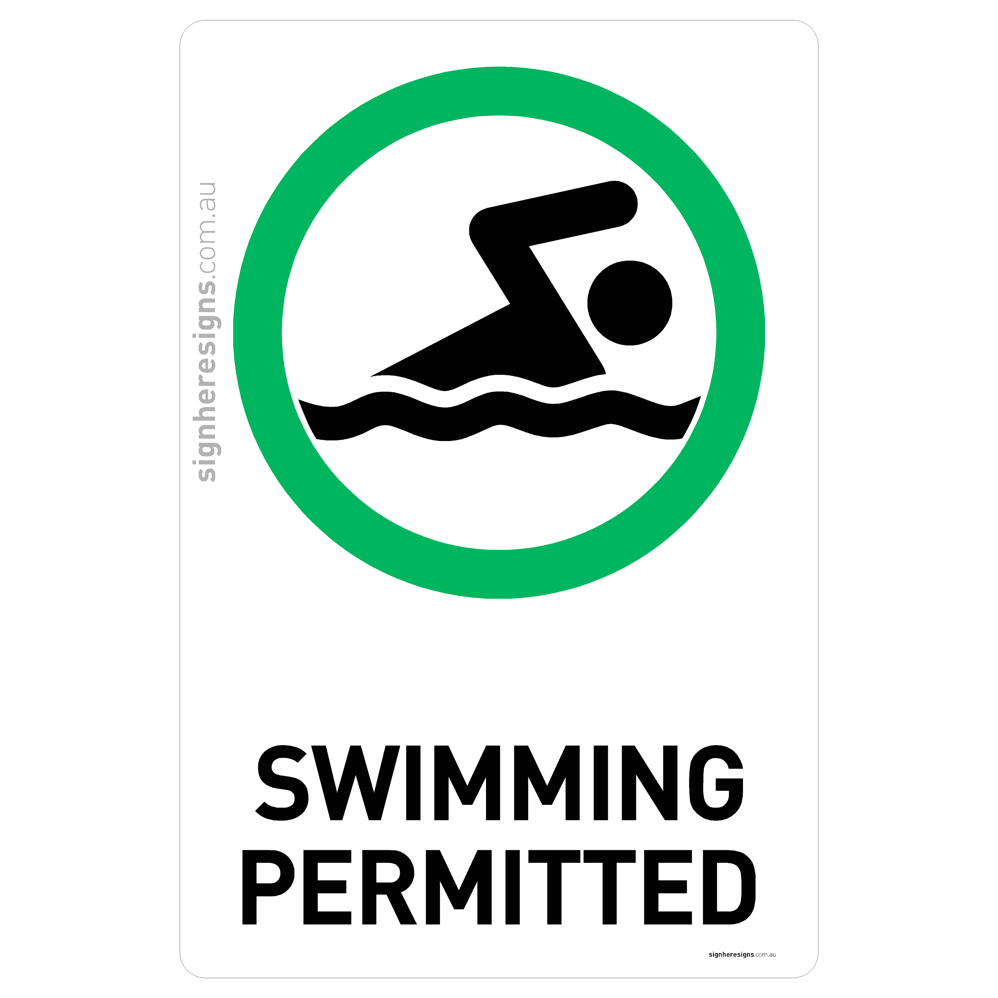 Swimming Permitted