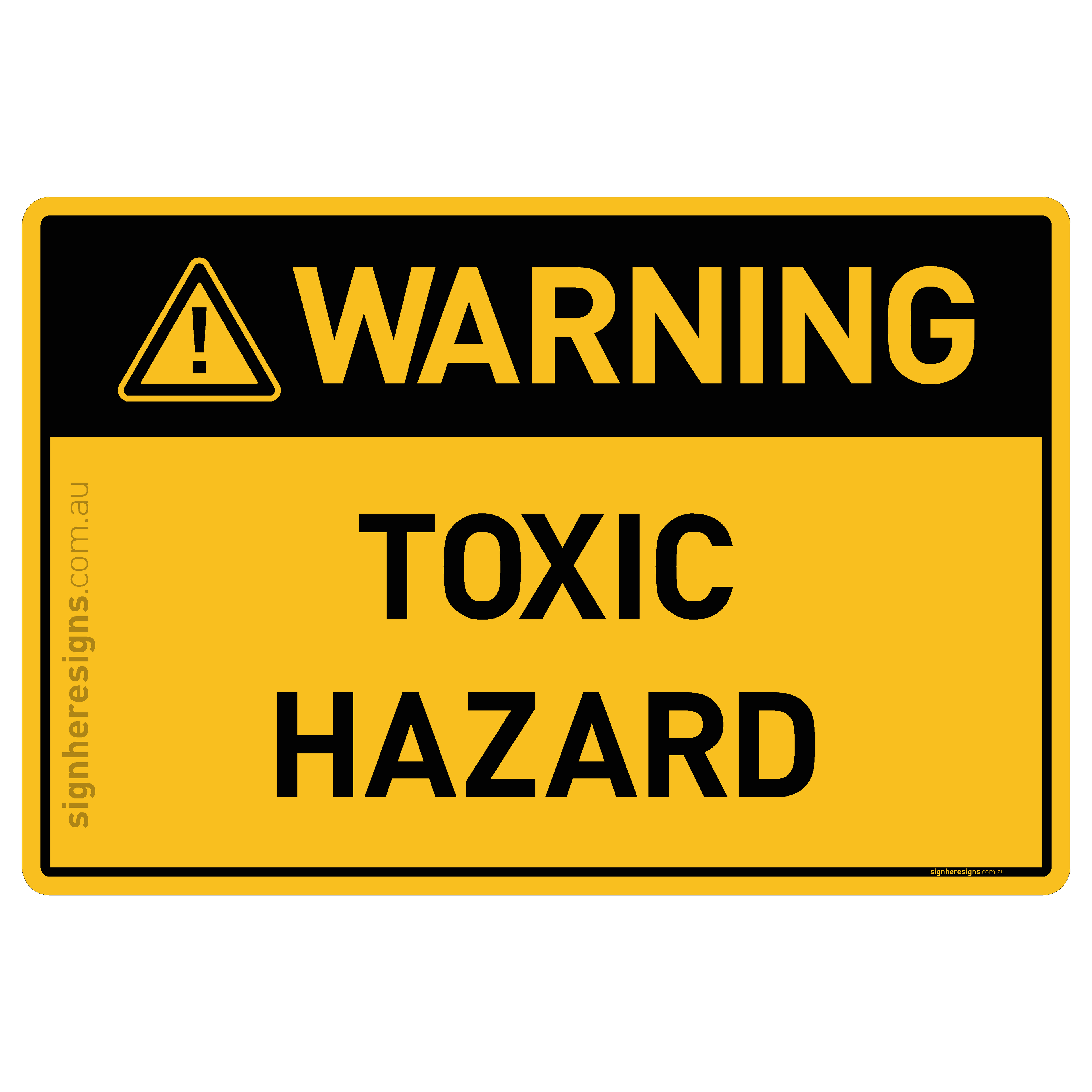 Toxic Hazard - Warning