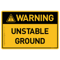Unstable Ground - Warning