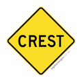 W5-11 Crest - Traffic Sign