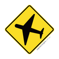 W5-30 Aircraft - Traffic Sign