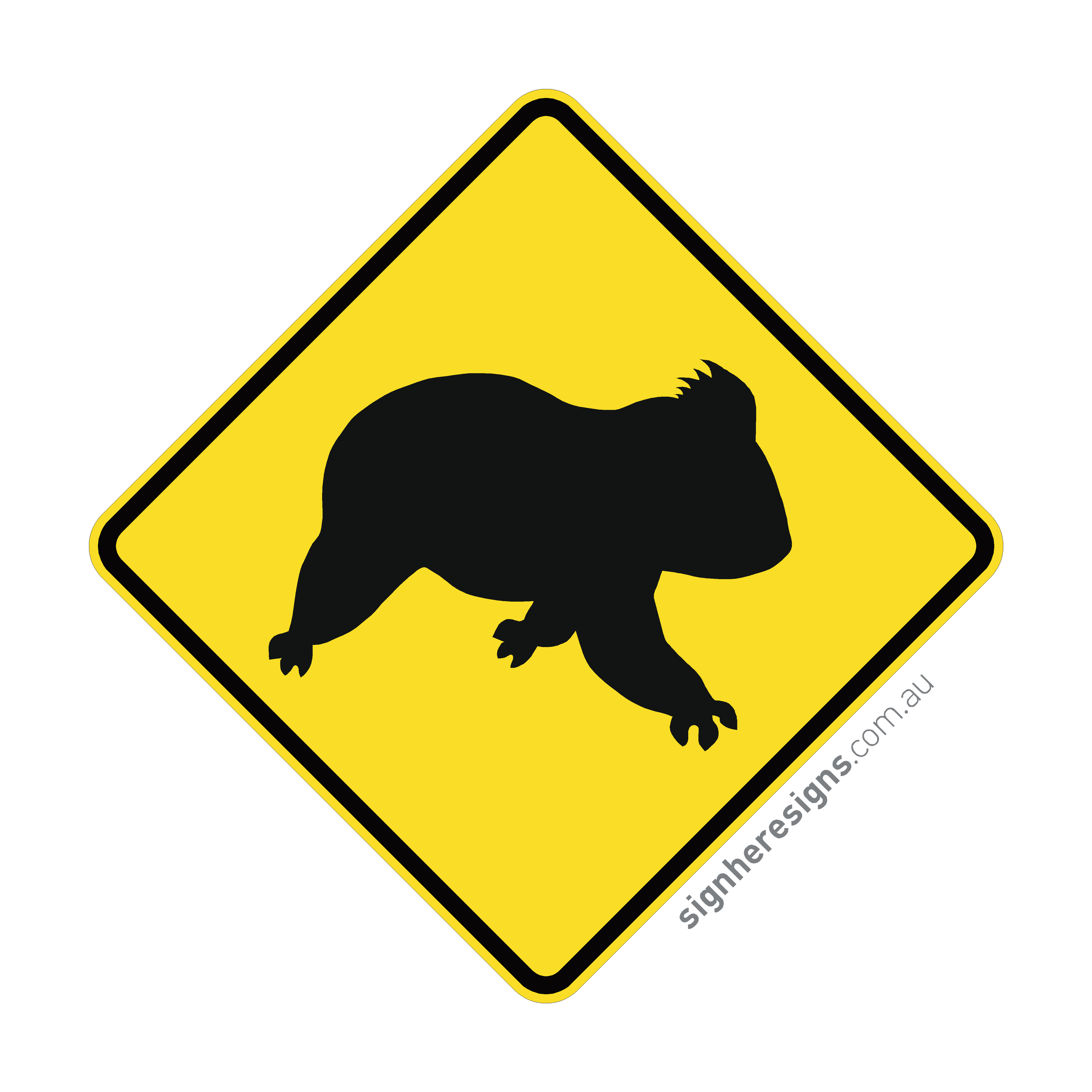 W5-47 Koala - Traffic Sign
