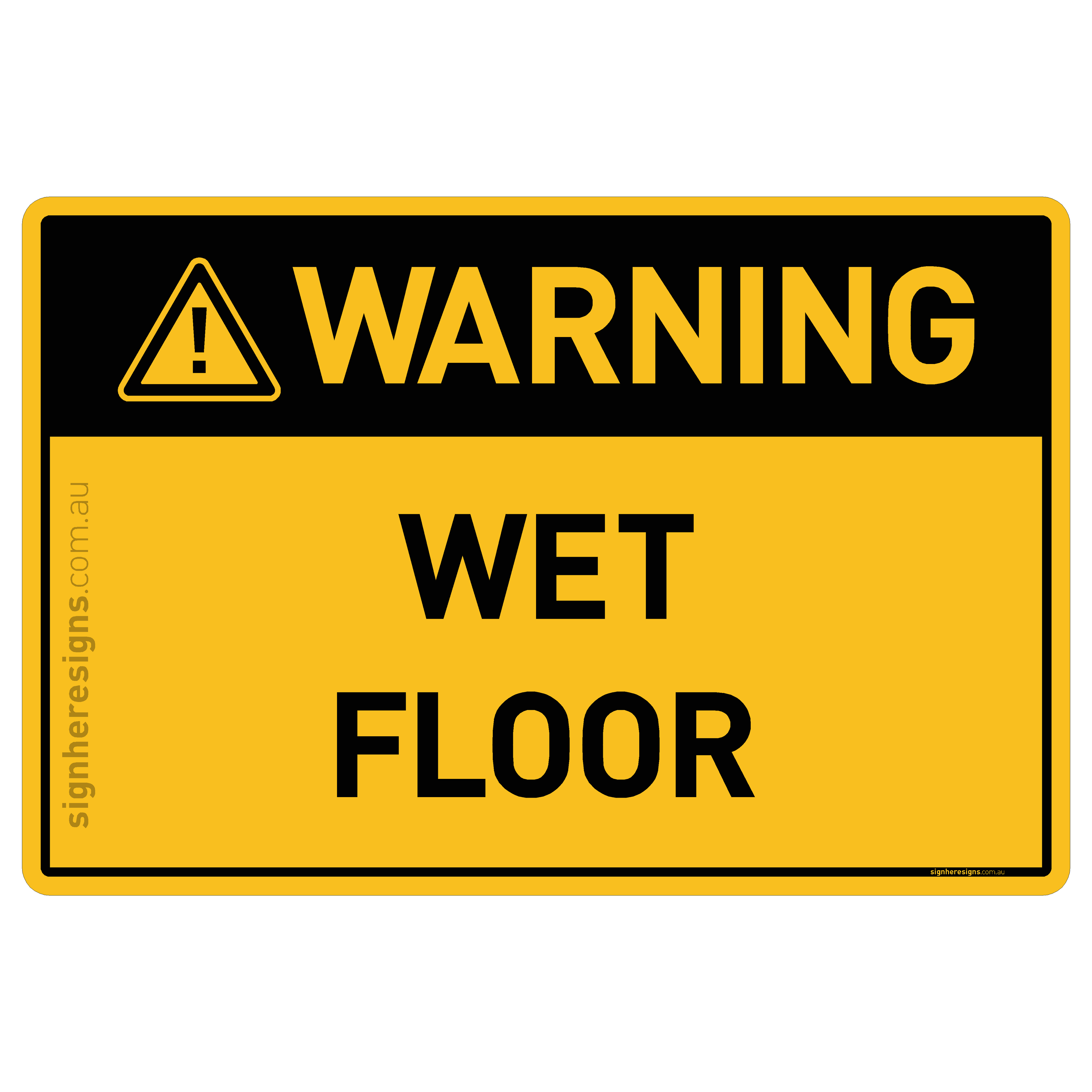 Wet Floor - Warning