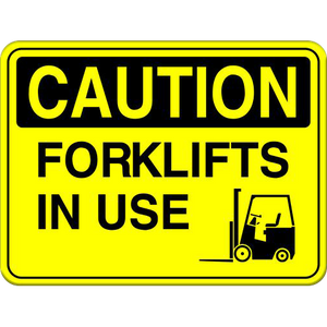 Forklifts in Use