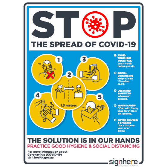 Stop the Spread of COVID-19