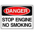 Stop Engine No Smoking