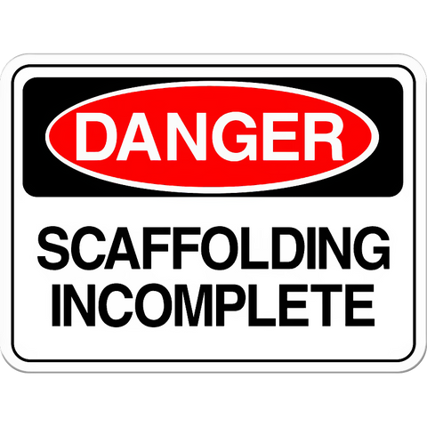 Scaffolding Incomplete