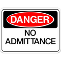 Danger: No Admittance