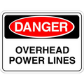 Danger: Overhead Power Lines