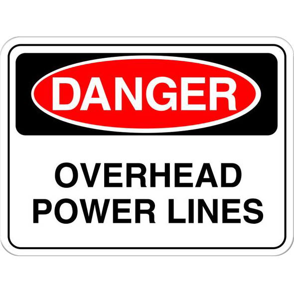 Danger: Overhead Power Lines