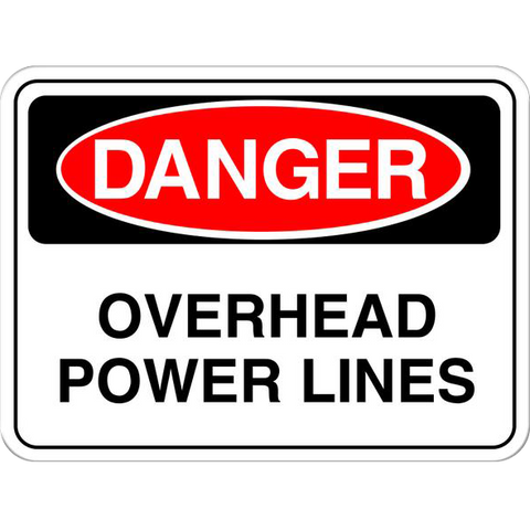 Danger: Overhead Power Lines